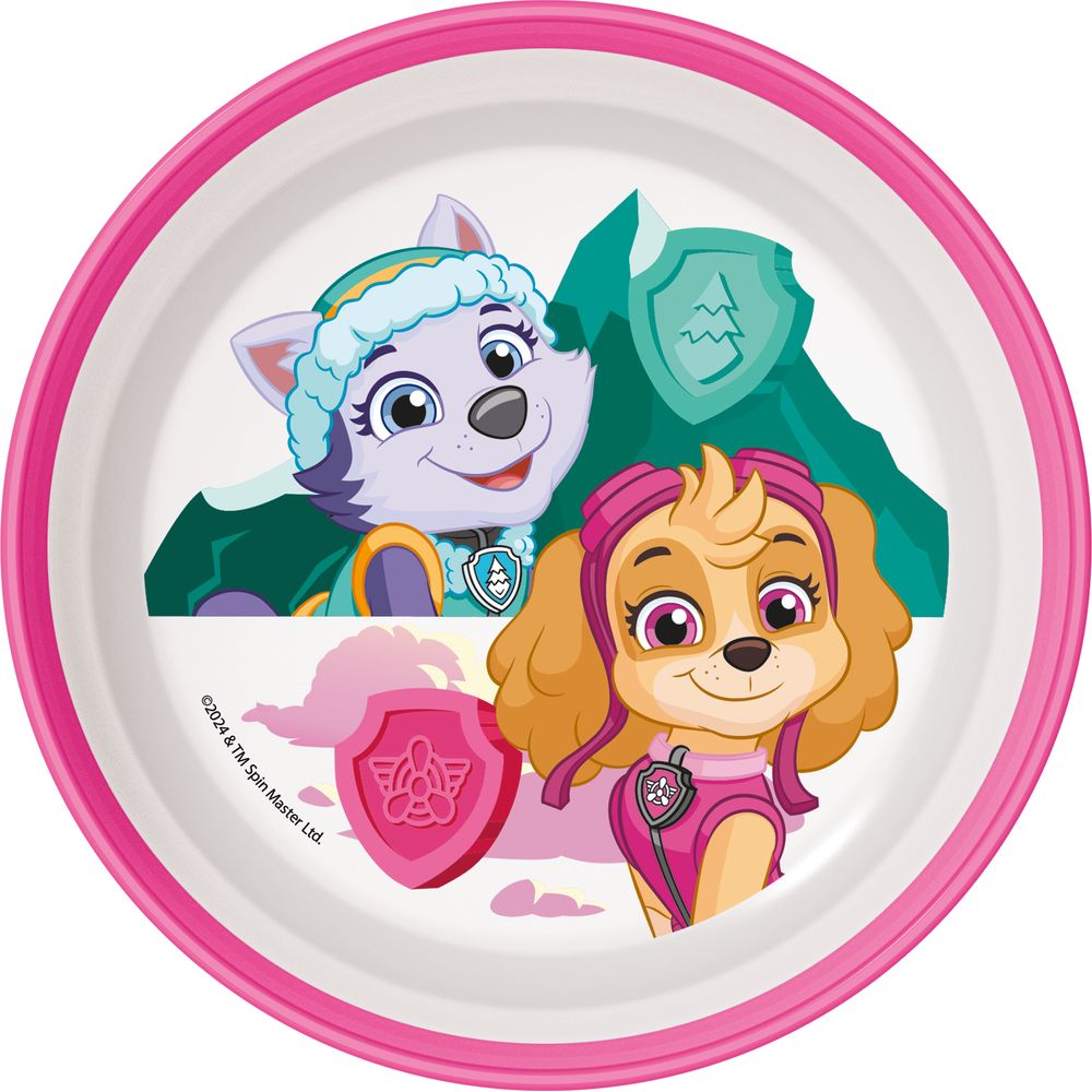 Bowl Bicolor NonSlip Premium Paw Patrol Skye